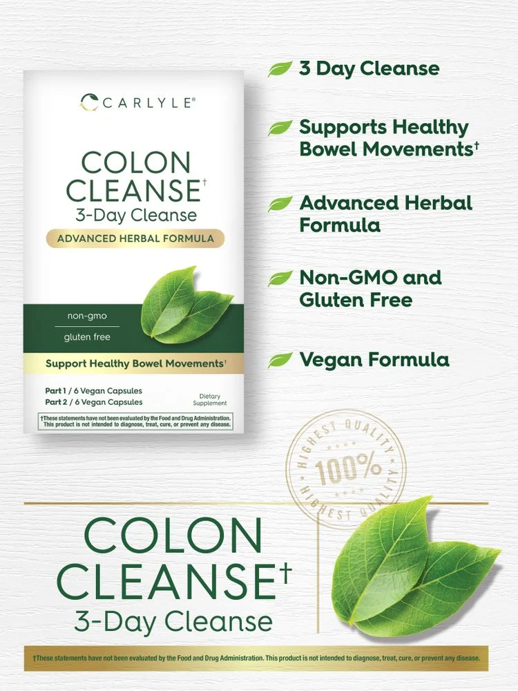 3 Day Colon Cleanse | 12 Vegan Capsules - Image 3