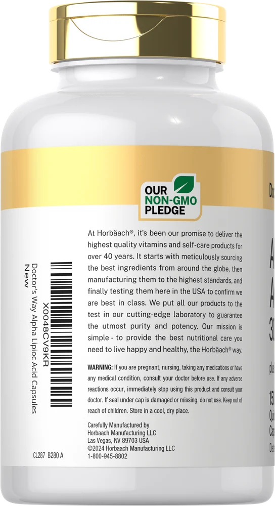 Alpha Lipoic Acid 300mg | 150 Capsules - Image 3