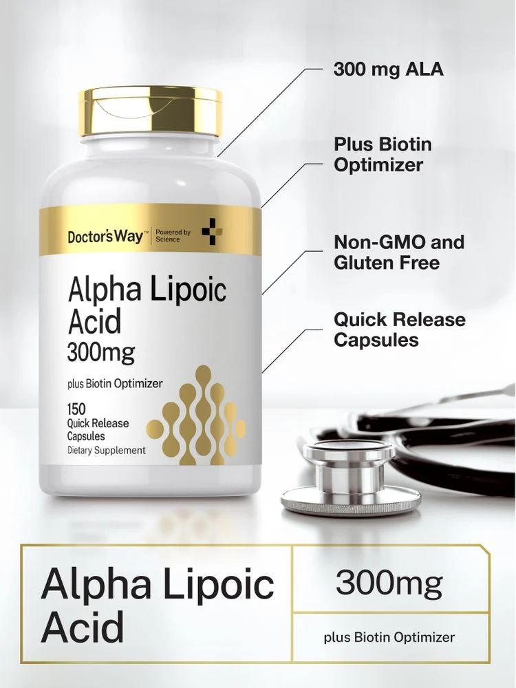 Alpha Lipoic Acid 300mg | 150 Capsules - Image 4