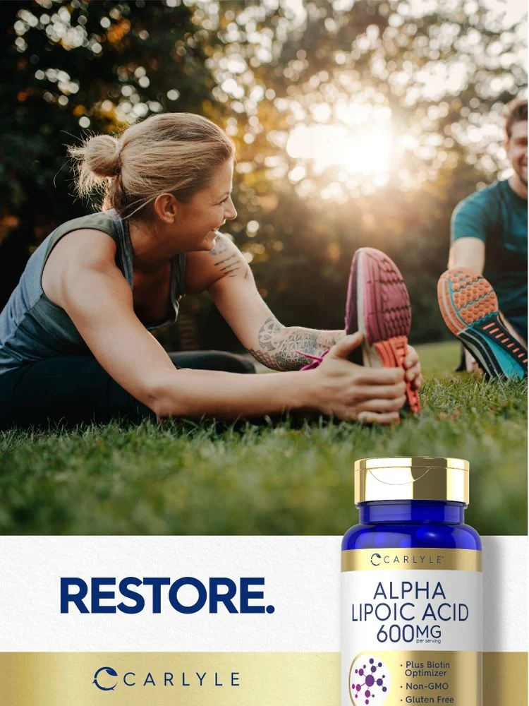Alpha Lipoic Acid 600mg per serving | 90 Capsules - Image 6