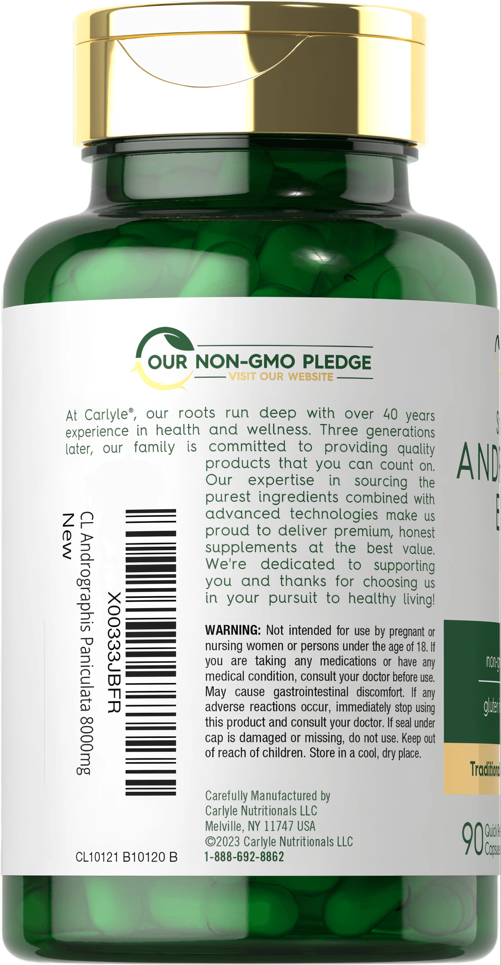 Andrographis Paniculata | 90 Capsules - Image 3