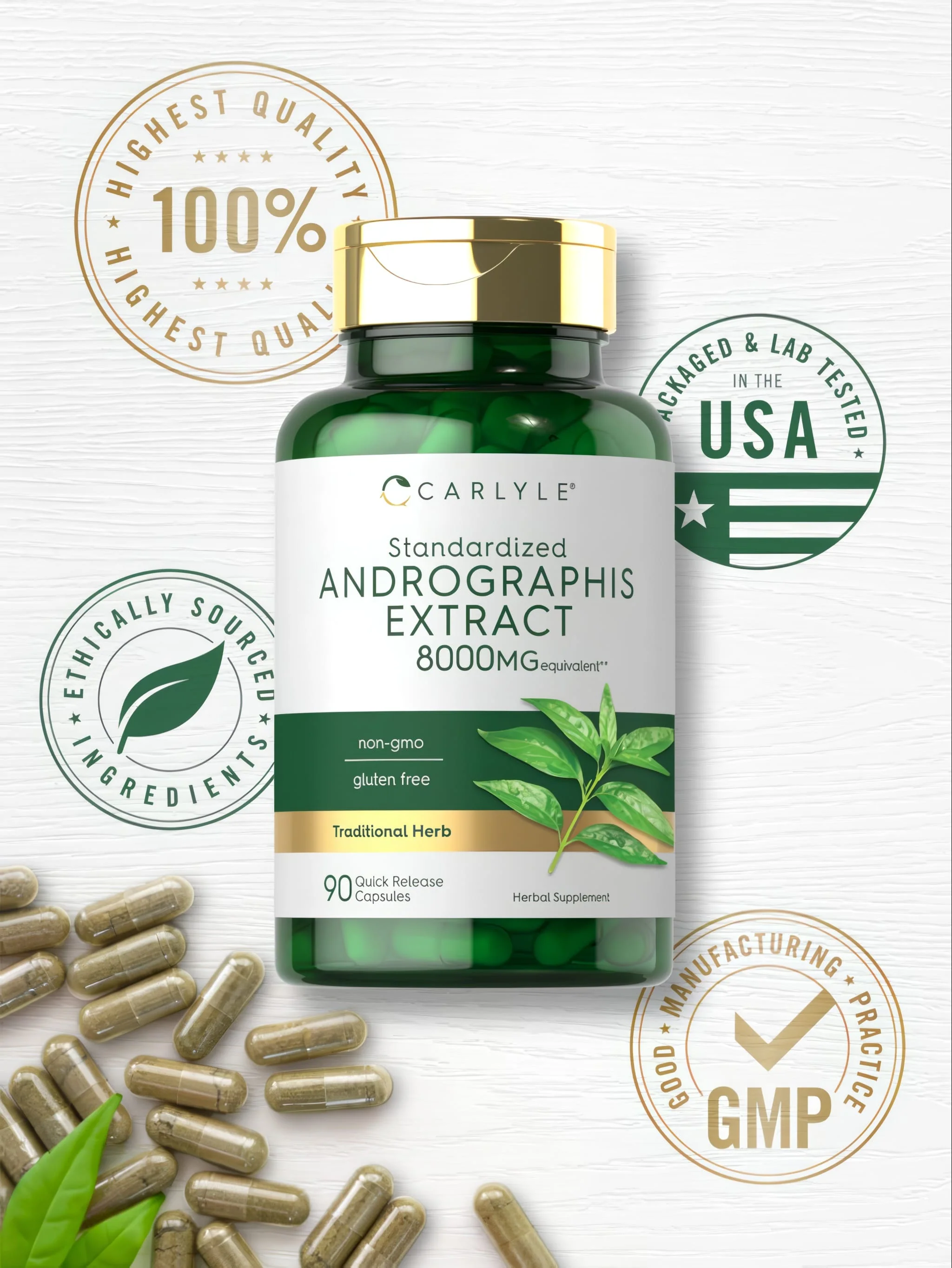 Andrographis Paniculata | 90 Capsules - Image 6