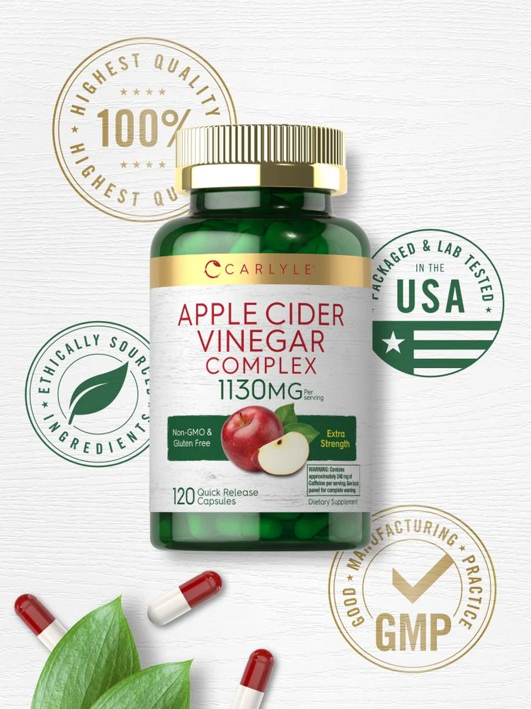 Apple Cider Vinegar | 120 Capsules - Image 6