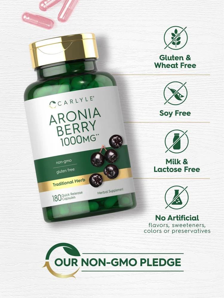 Aronia Berry | 180 Capsules - Image 4