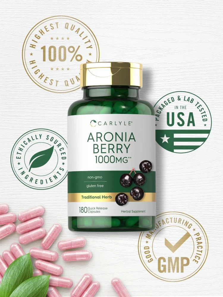 Aronia Berry | 180 Capsules - Image 5