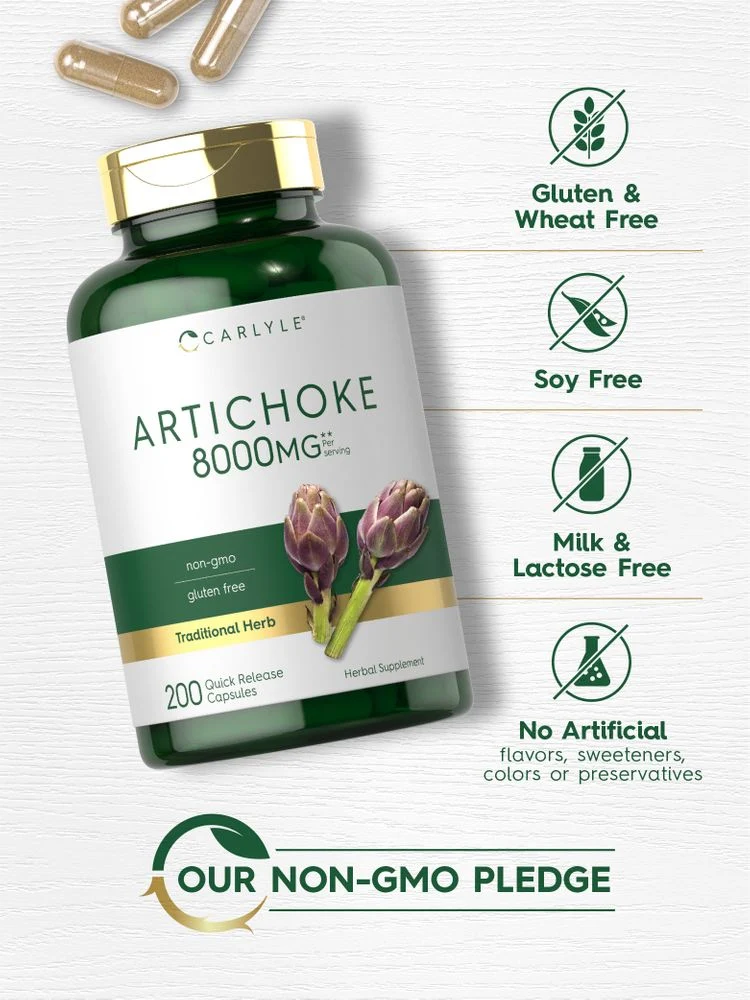 Artichoke Extract | 200 Capsules - Image 4