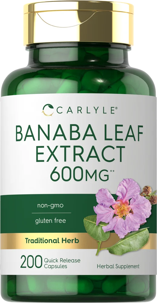 Banaba Leaf Extract | 200 Capsules