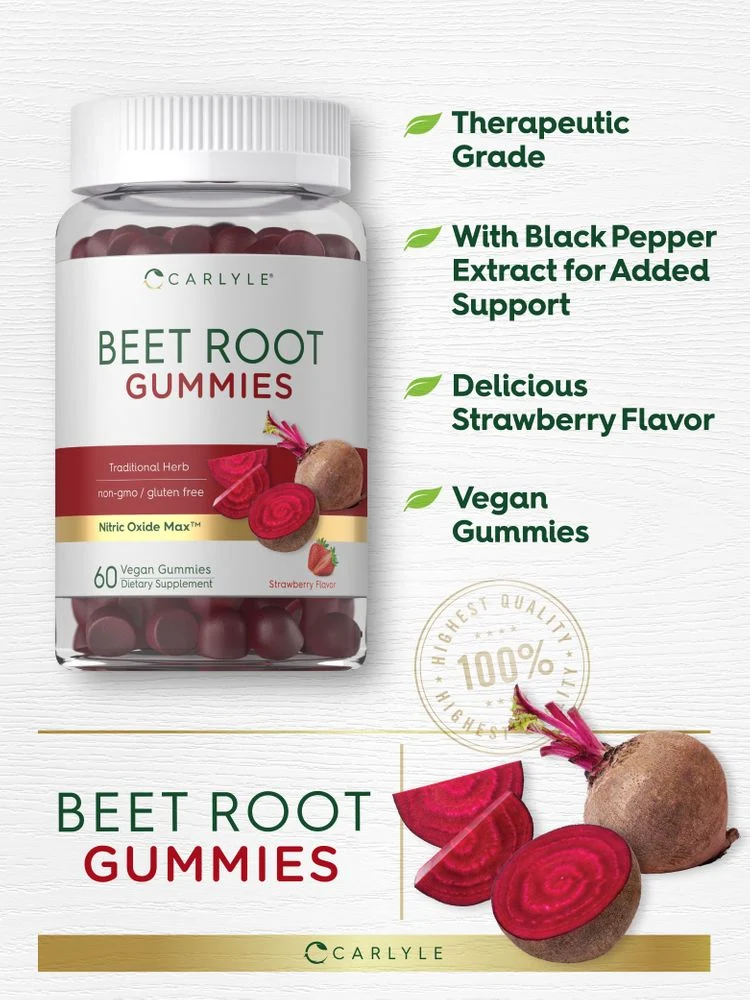 Beet Root | 60 Gummies - Image 4