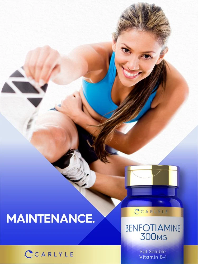 Benfotiamine 300mg | 90 Capsules - Image 6