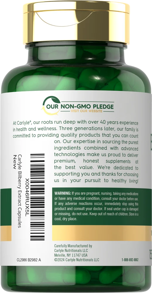 Bilberry Extract | 150 Capsules - Image 3