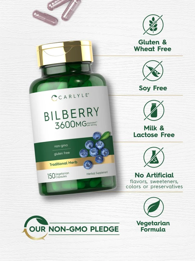 Bilberry Extract | 150 Capsules - Image 5