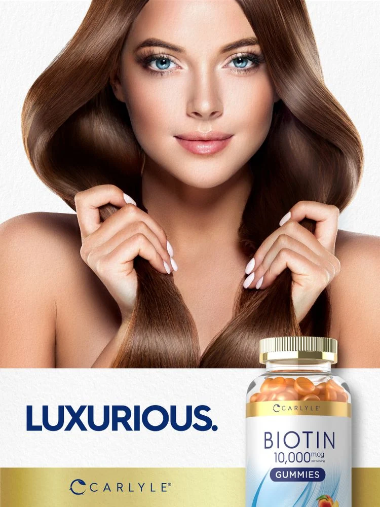Biotin 10000mcg per serving | 100 Gummies - Image 7
