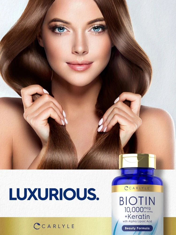 Biotin 10000mcg per serving | 150 Capsules - Image 6