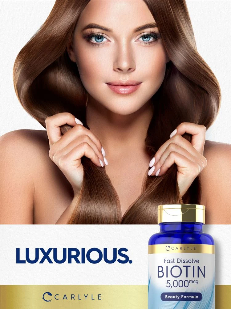Biotin 5000mcg | 250 Fast Dissolve Tablets - Image 7