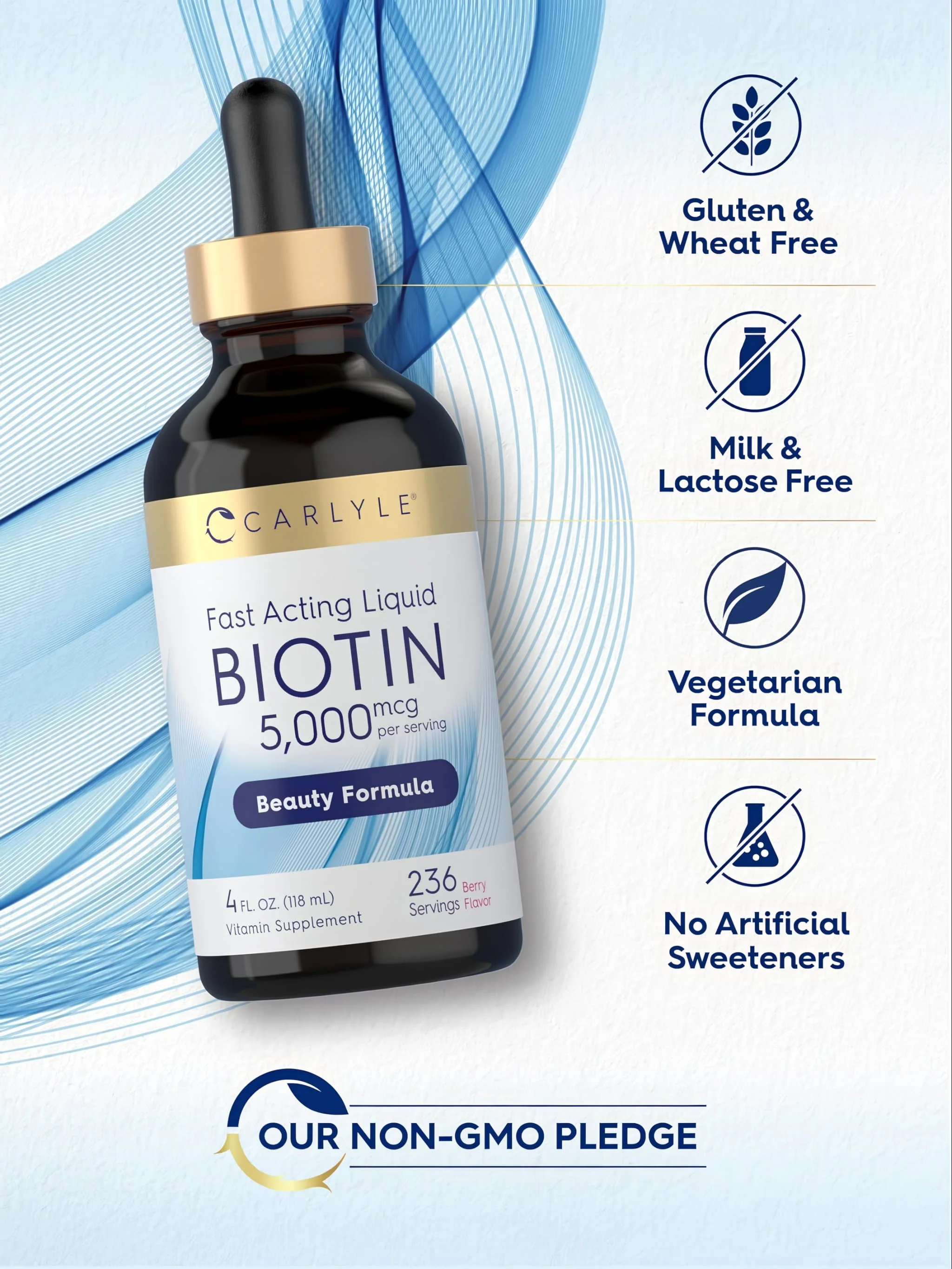 Biotin 5000mcg | 4oz Liquid - Image 5