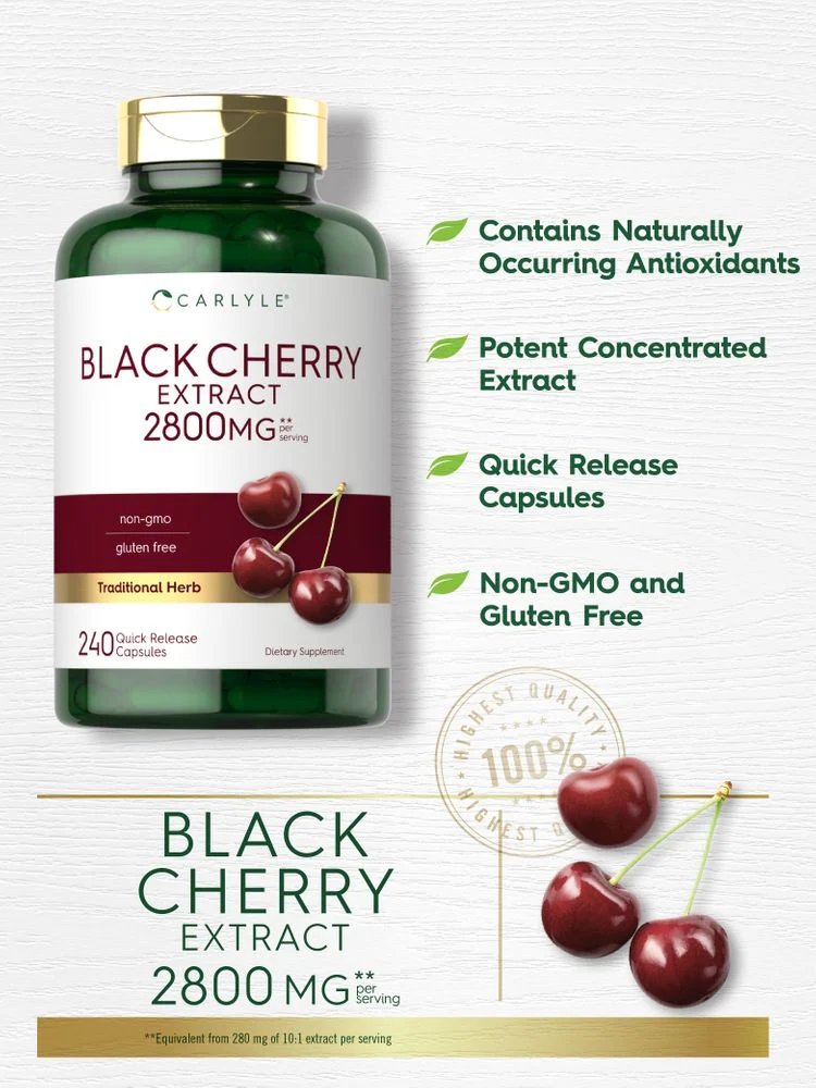 Black Cherry | 240 Capsules - Image 3