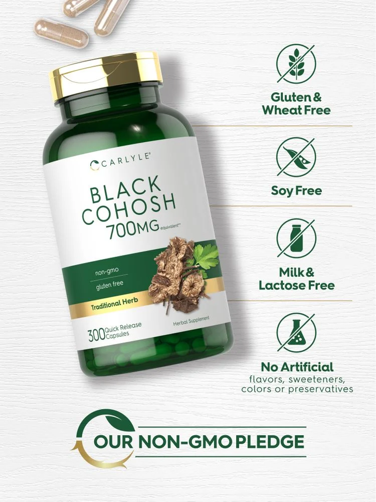 Black Cohosh | 300 Capsules - Image 5
