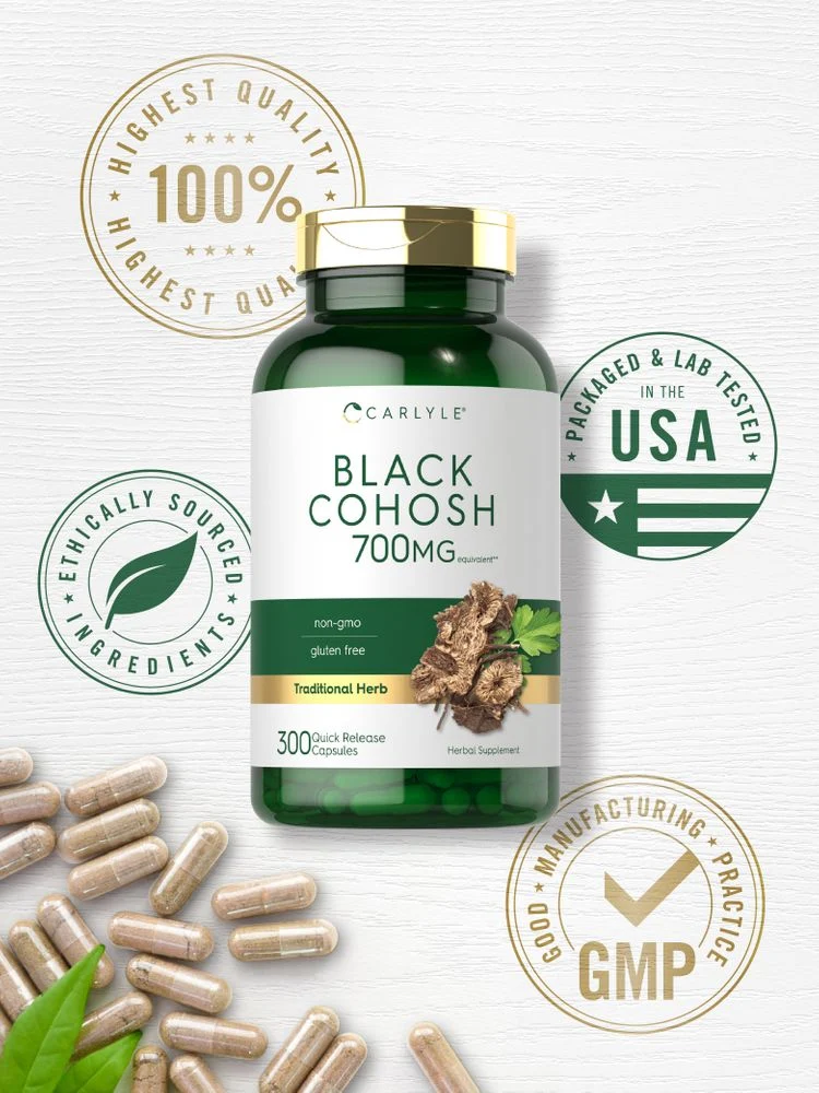 Black Cohosh | 300 Capsules - Image 6