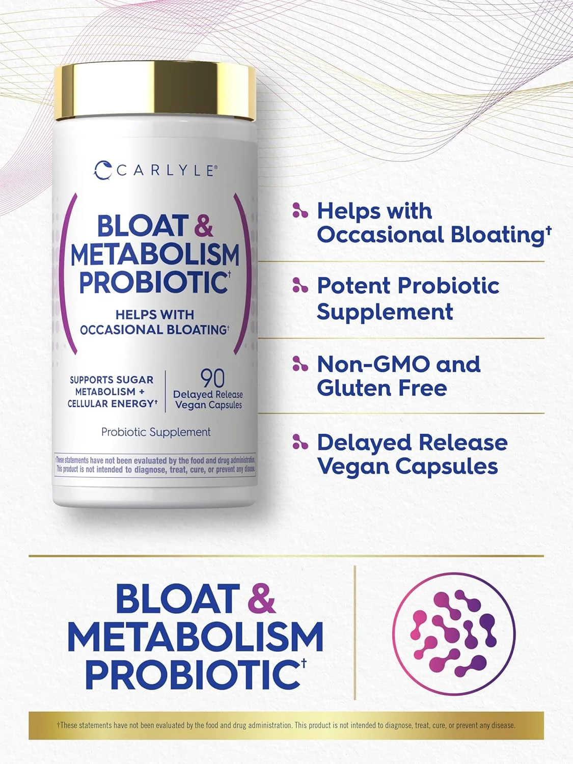 Bloat and Metabolism Probiotic | 90 Capsules - Image 4