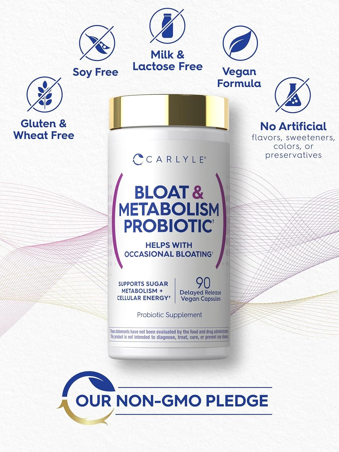 Bloat and Metabolism Probiotic | 90 Capsules - Image 5