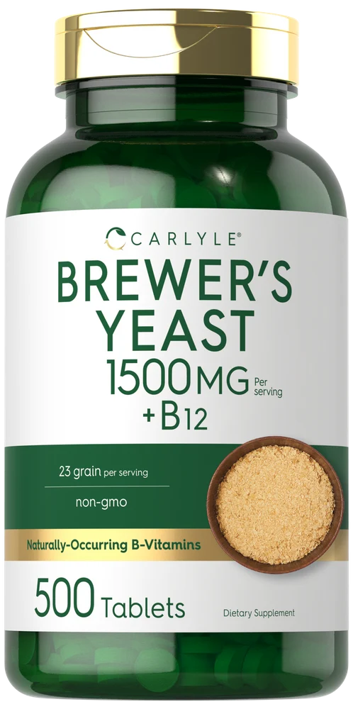 Brewers Yeast 1500mg per serving | 500 Tablets