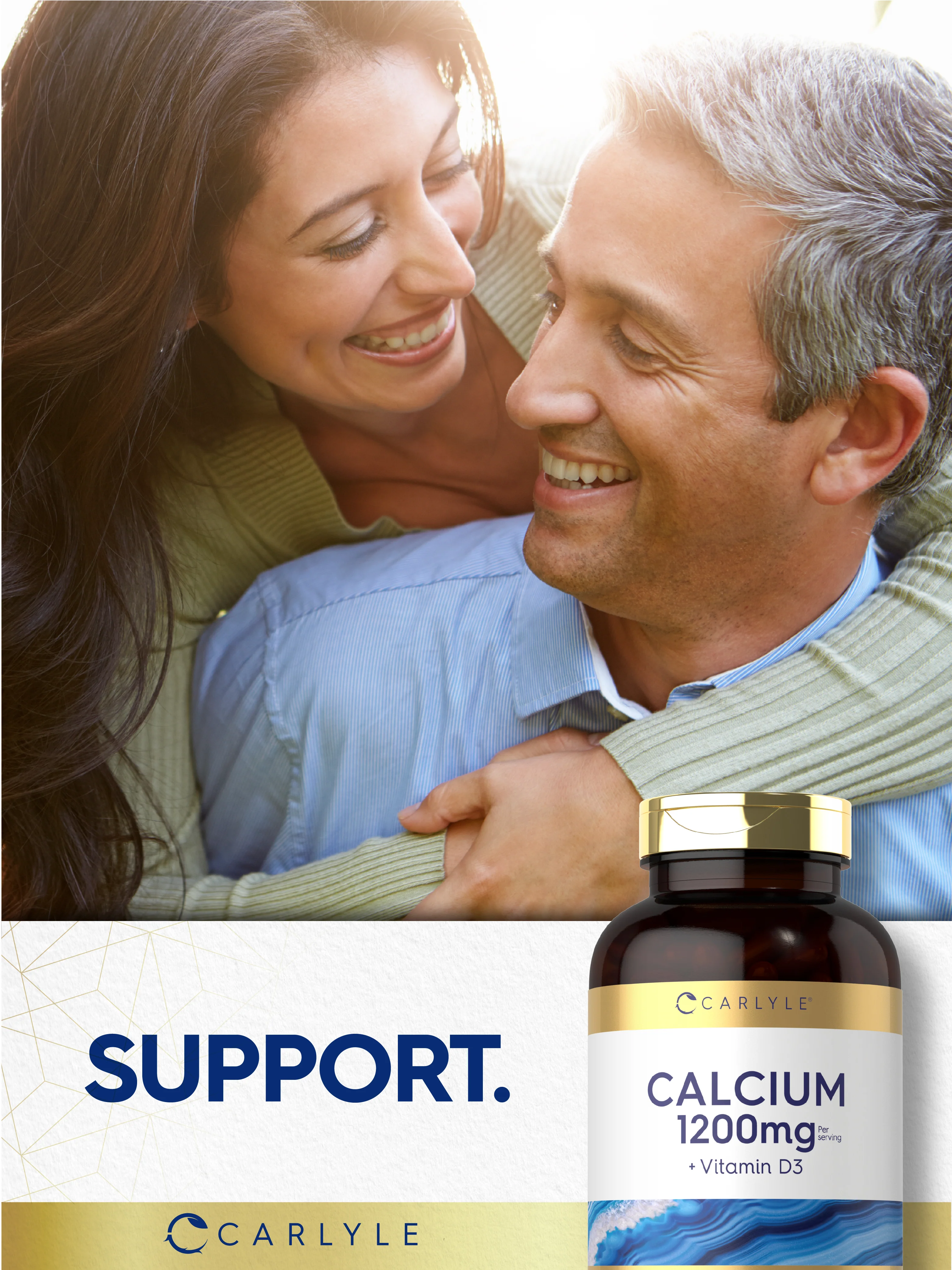 Calcium 1200 mg with Vitamin D3 | 250 Softgels - Image 6