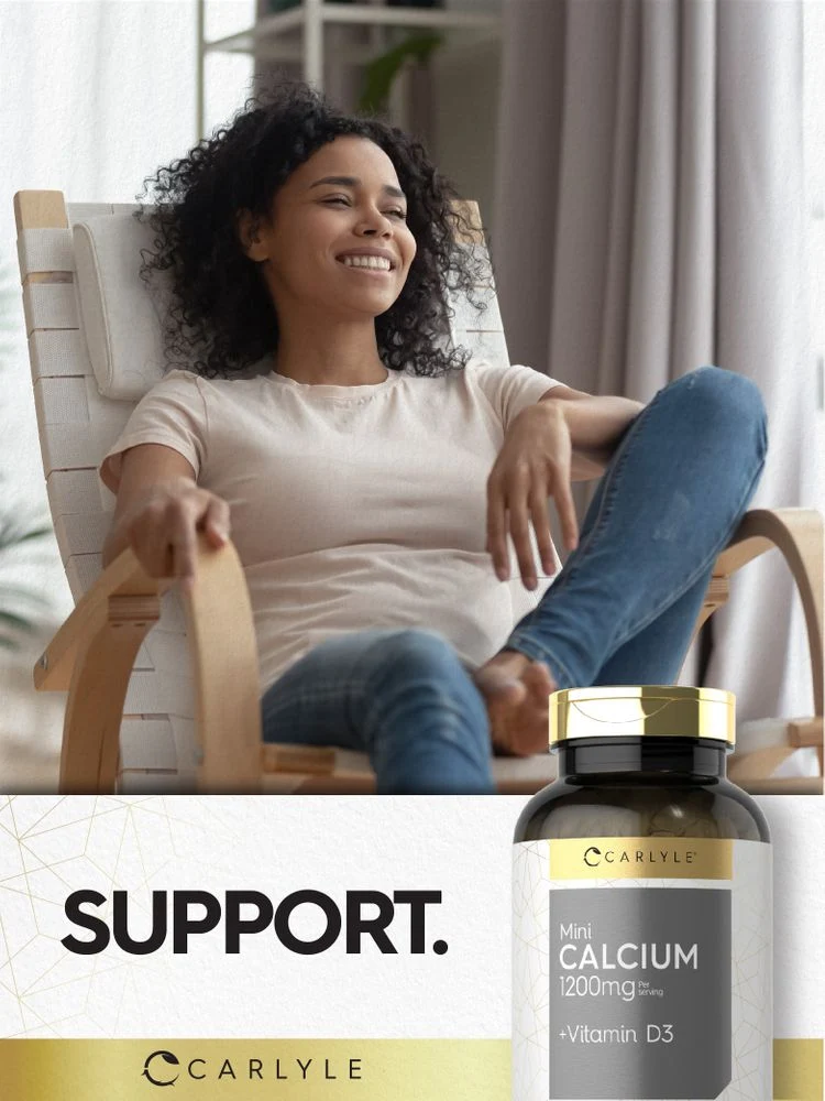 Calcium with Vitamin D-3 | 300 Softgels - Image 6