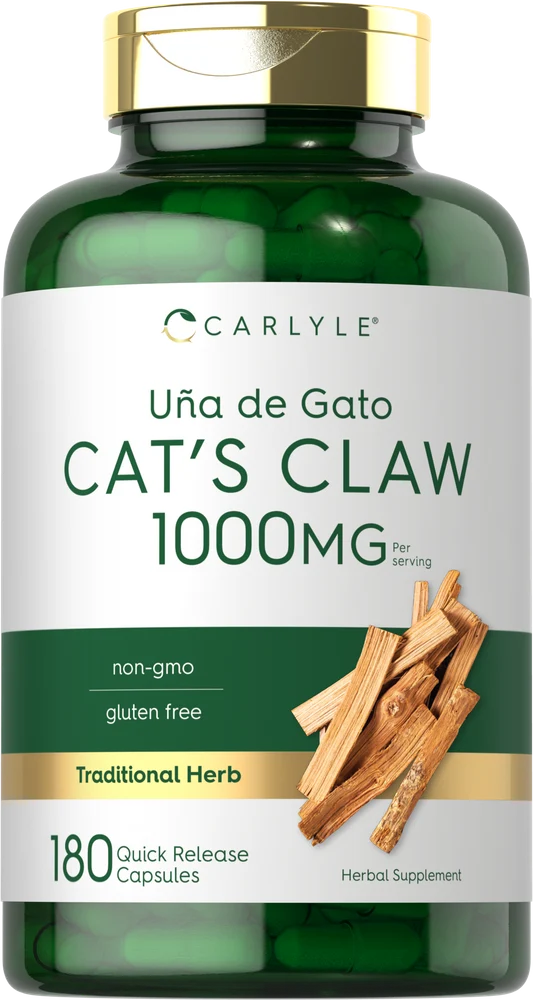 Cat's Claw 1000mg per serving | 180 Capsules