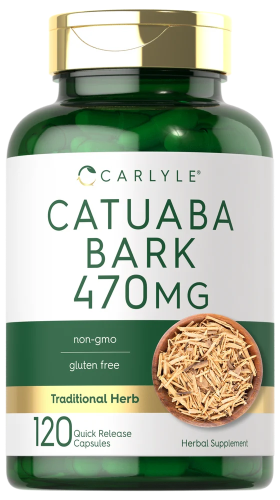 Catuaba Bark 470mg | 120 Capsules