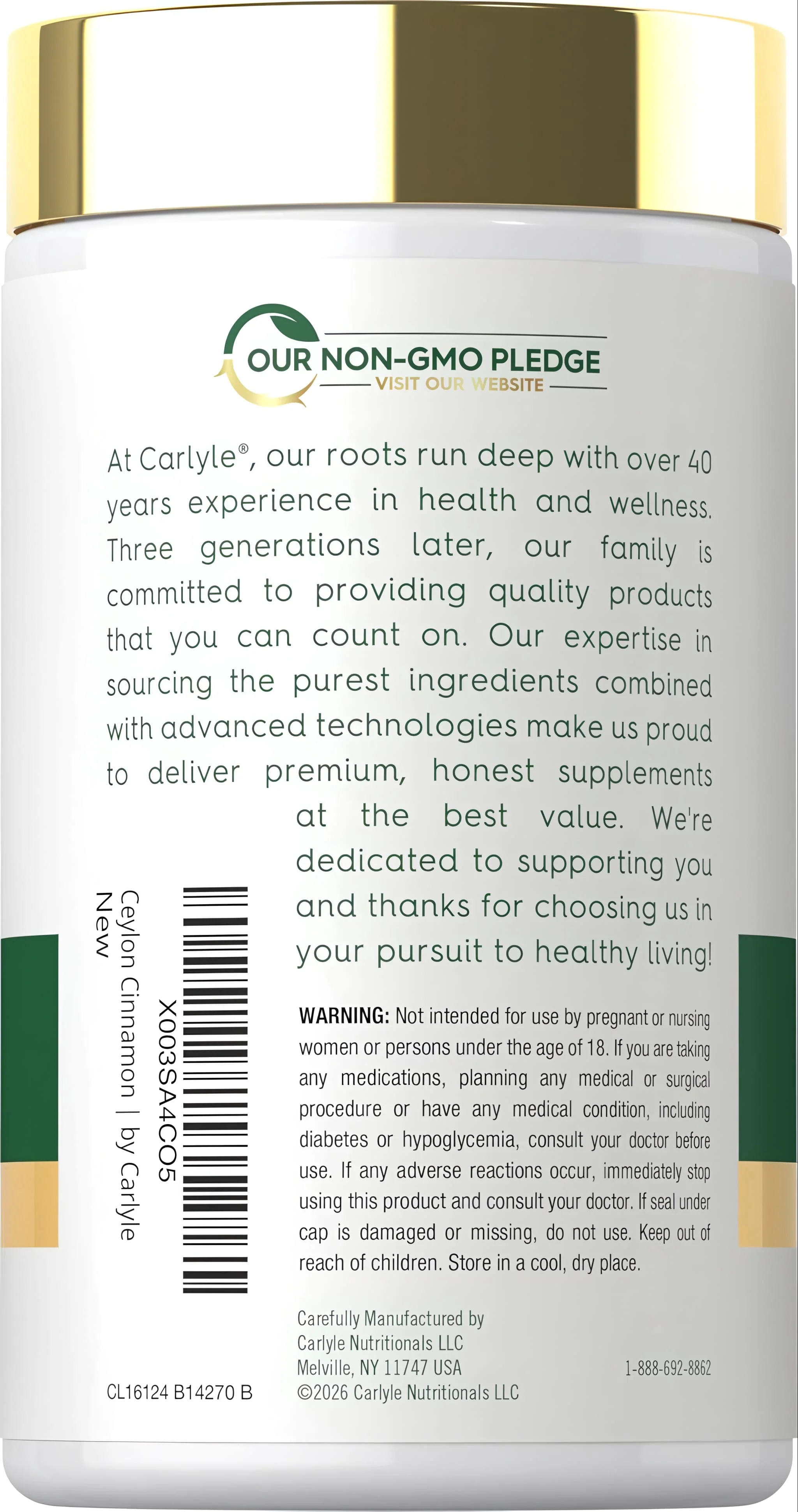 Ceylon Cinnamon | 120 Capsules - Image 3