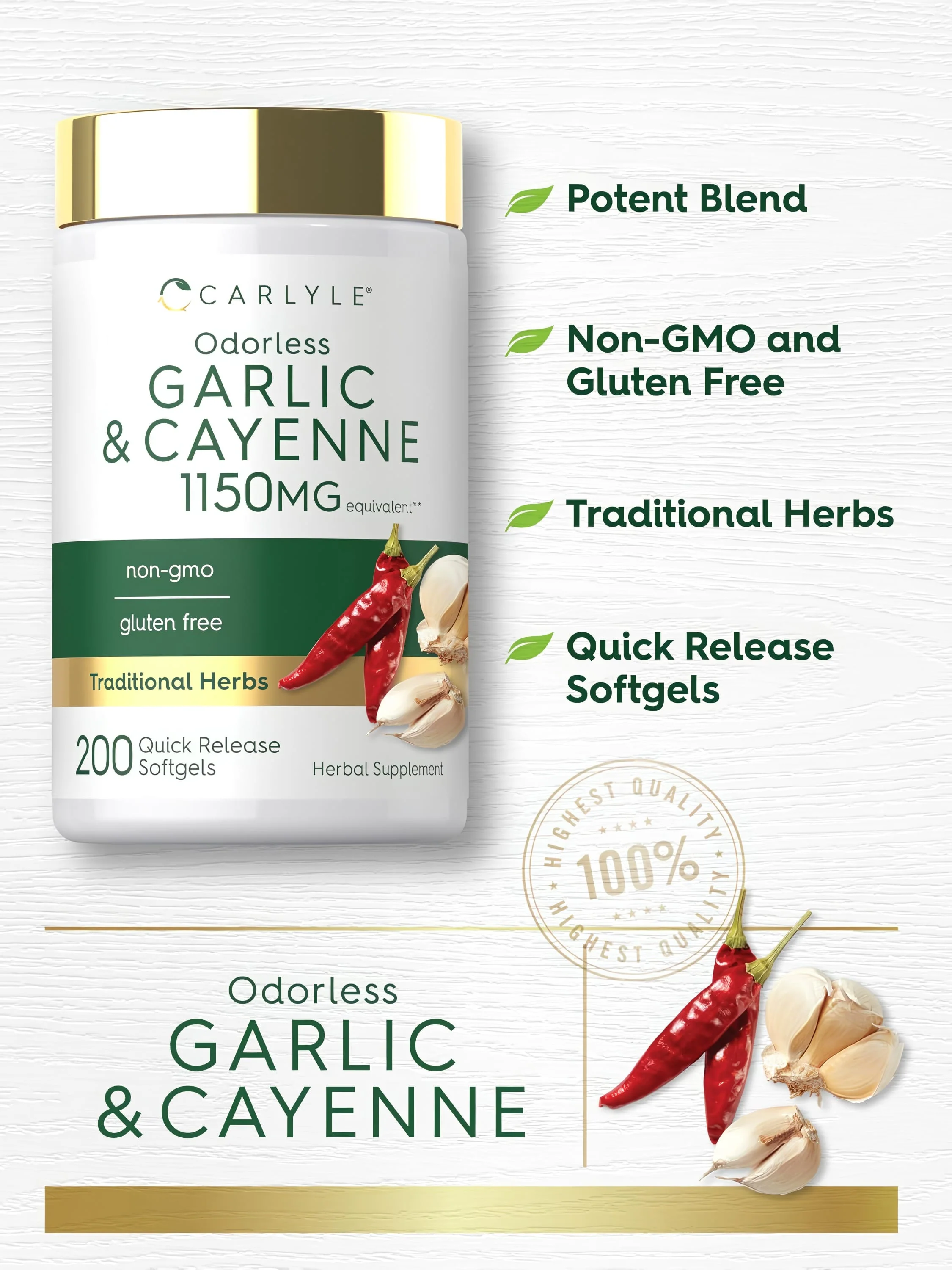 Chickweed | 120 Capsules - Image 4