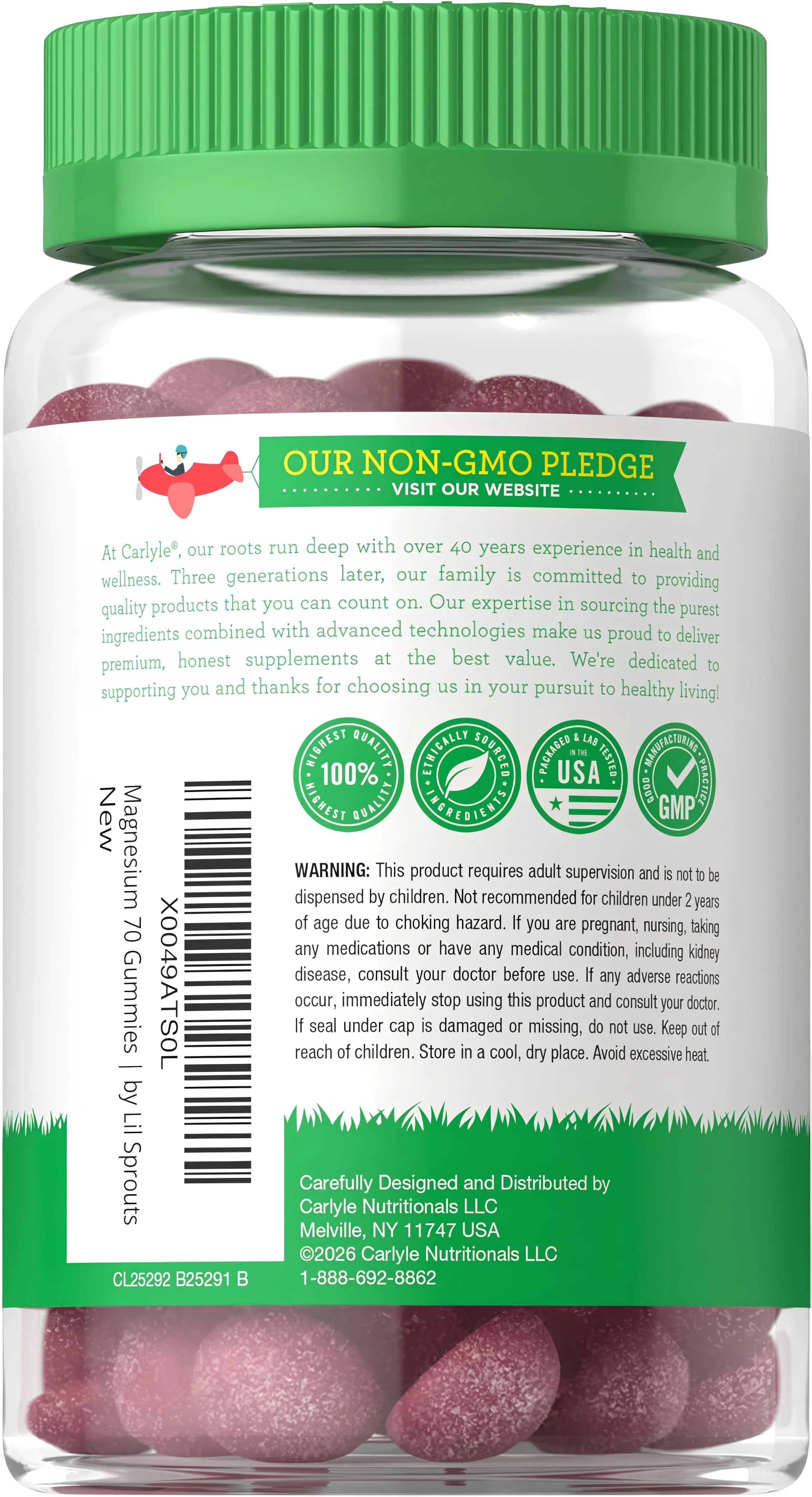 Children's Magnesium | 70 Gummies - Image 3
