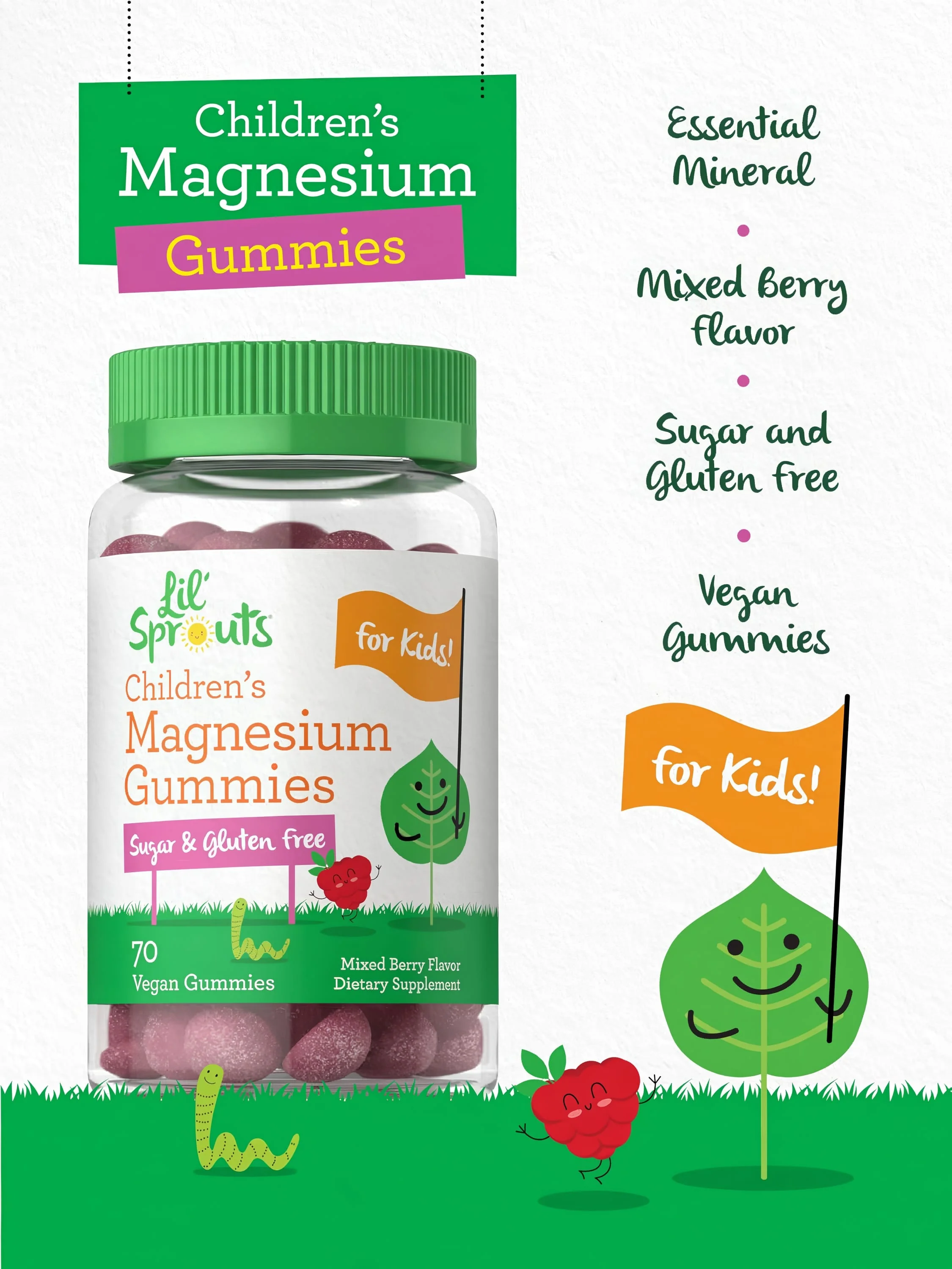 Children's Magnesium | 70 Gummies - Image 4