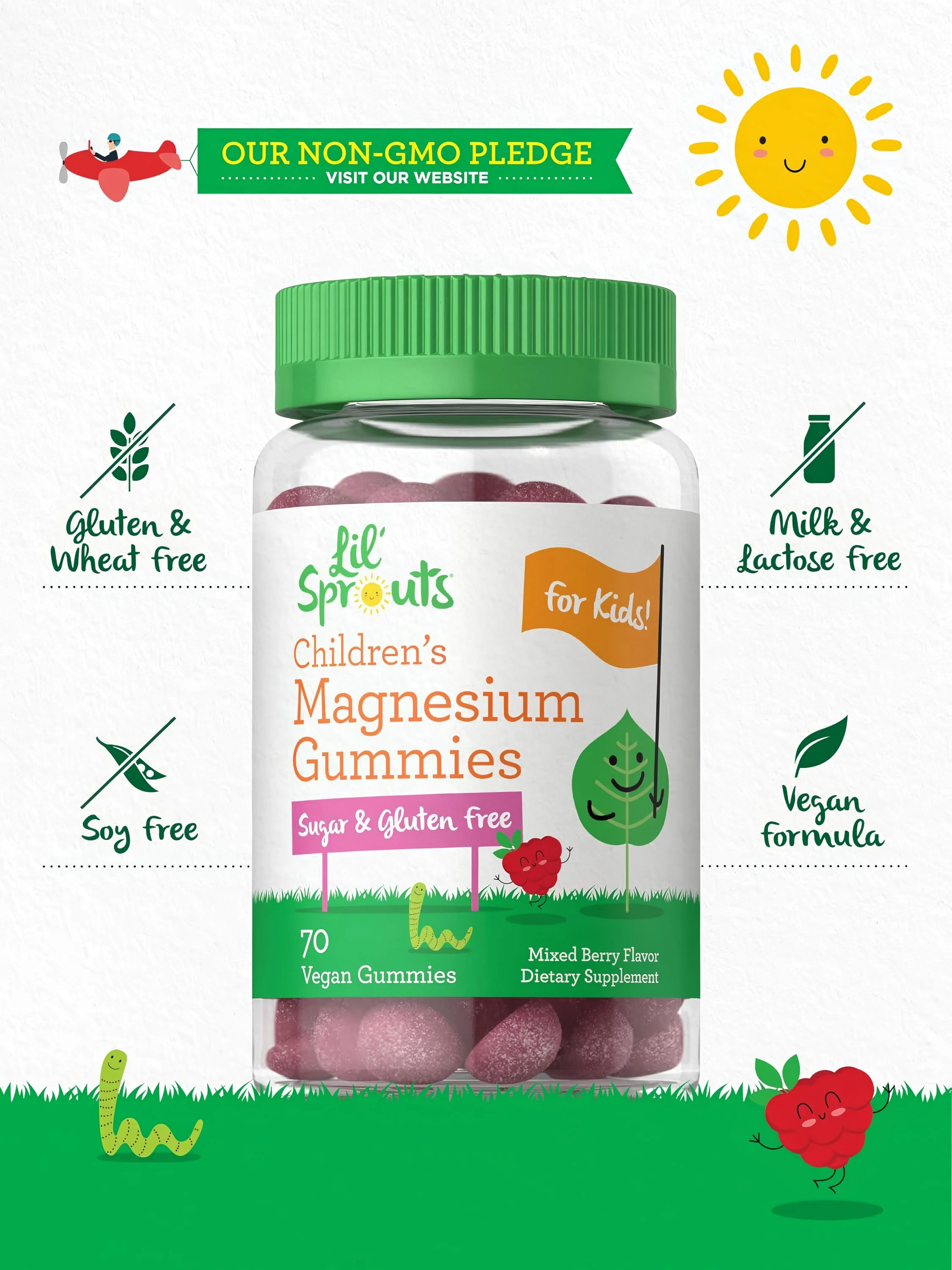 Children's Magnesium | 70 Gummies - Image 5