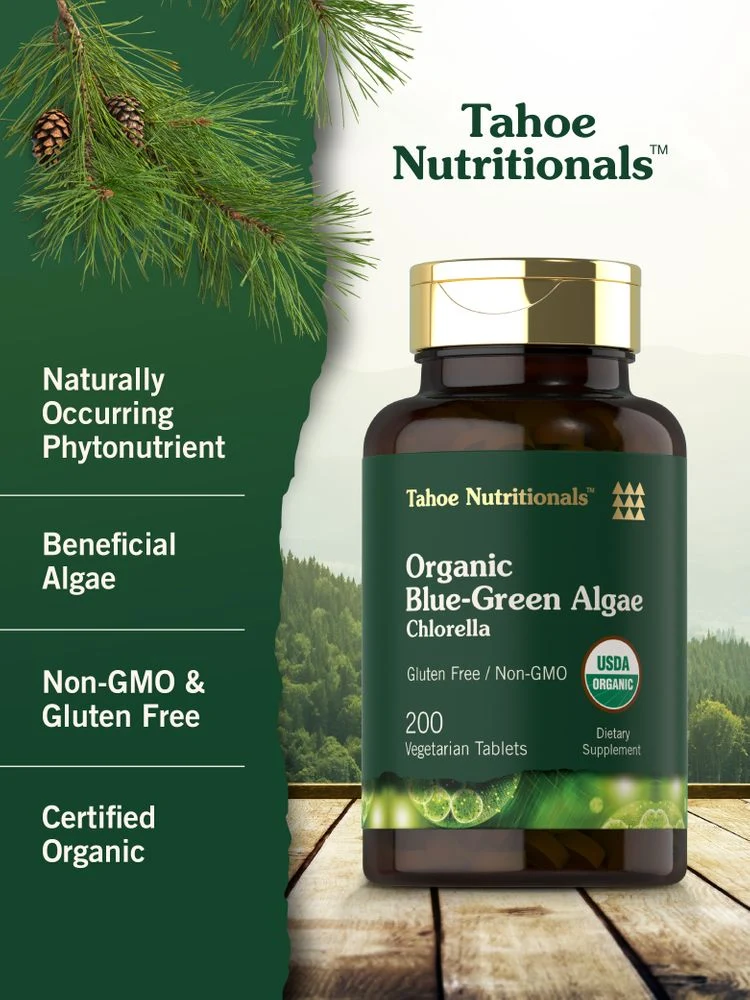 Chlorella Blue Green Algae 250mg | 200 Tablets - Image 4