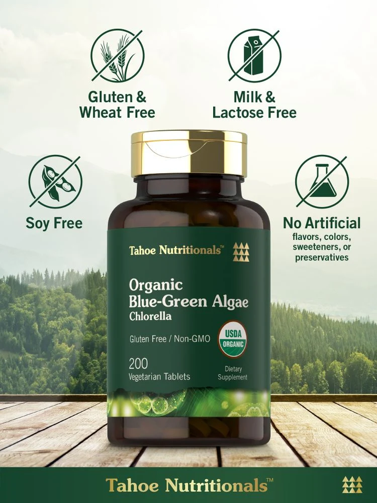 Chlorella Blue Green Algae 250mg | 200 Tablets - Image 5