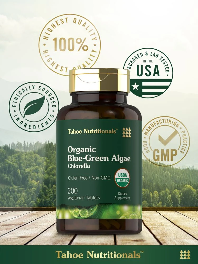Chlorella Blue Green Algae 250mg | 200 Tablets - Image 6