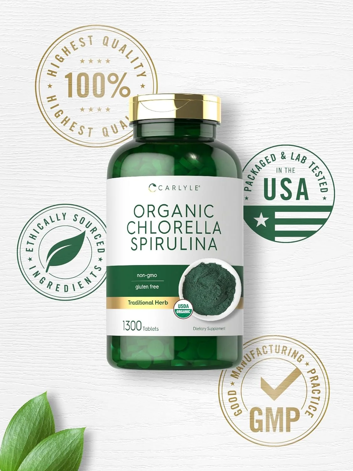 Chlorella Spirulina | 1300 Tablets - Image 6