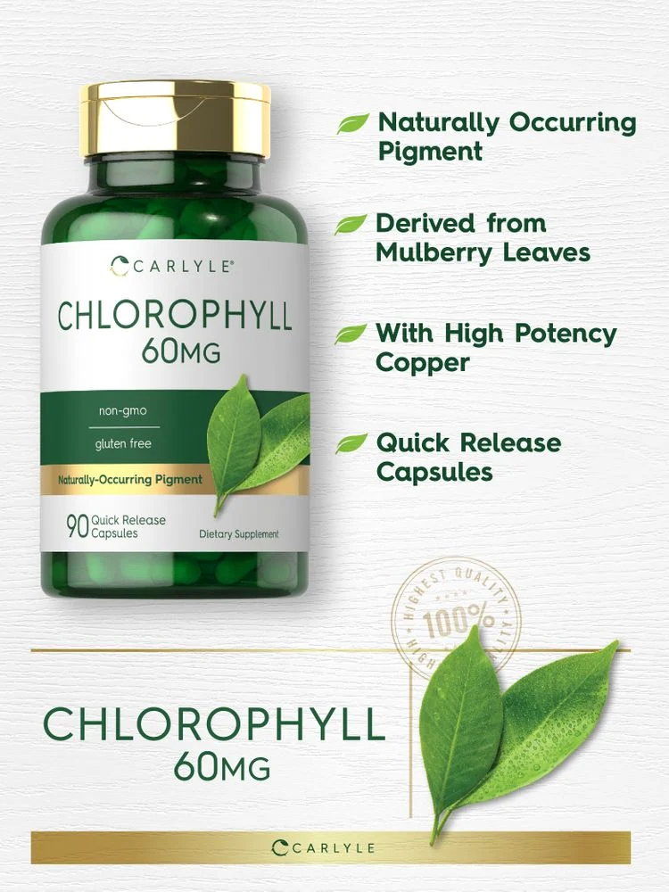 Chlorophyll | 90 Capsules - Image 3