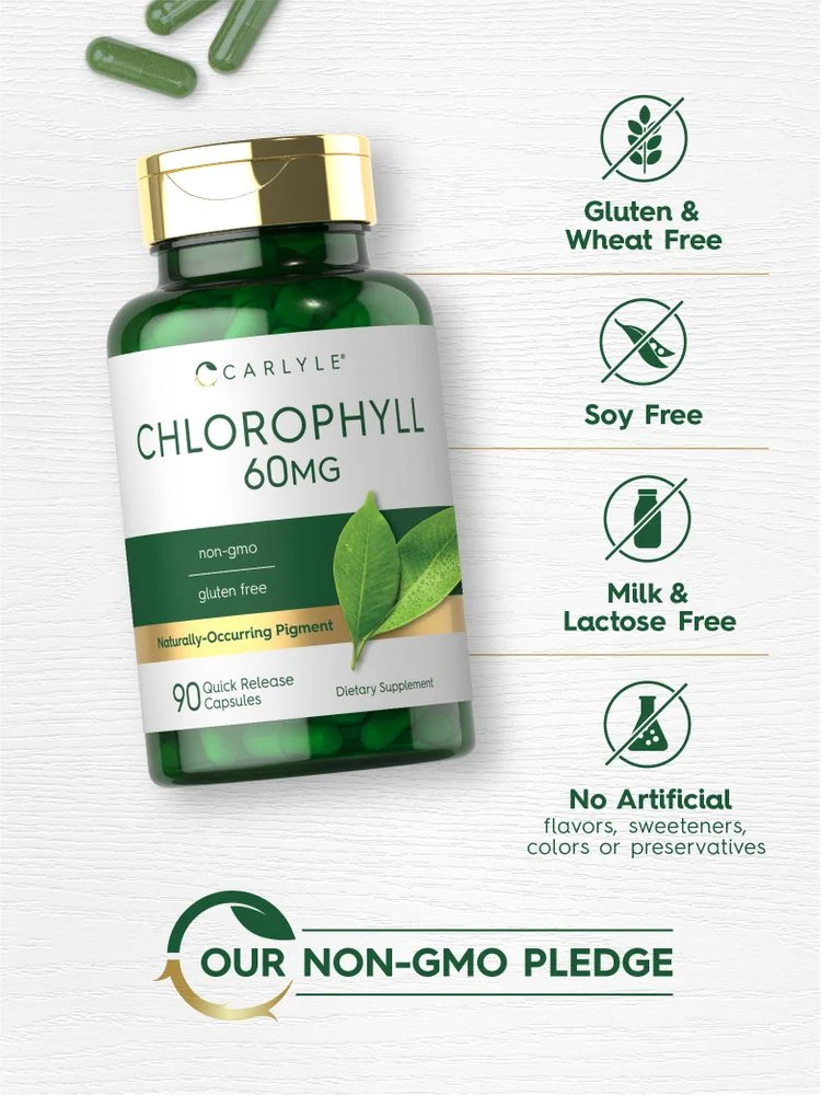 Chlorophyll | 90 Capsules - Image 4
