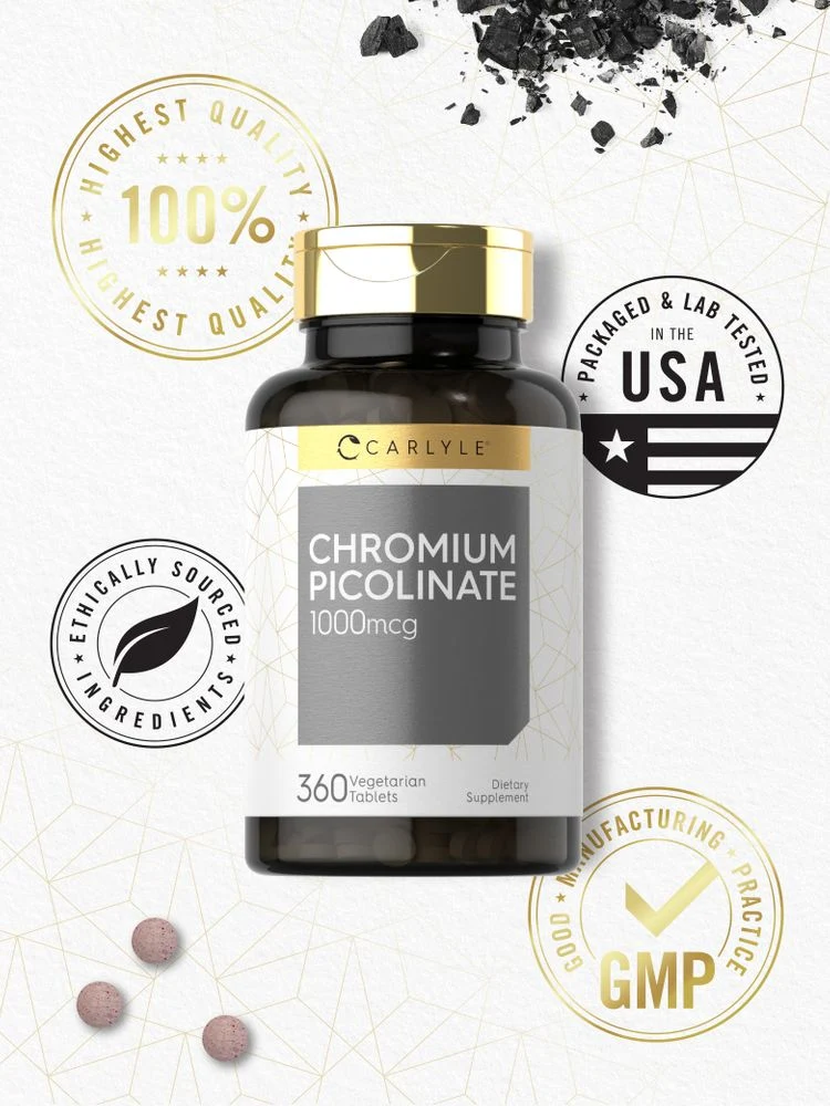 Chromium Picolinate 1000mcg | 360 Tablets - Image 5
