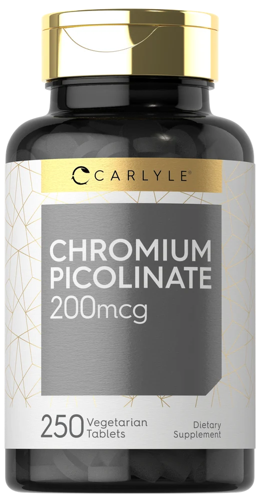 Chromium Picolinate 200mcg | 250 Tablets