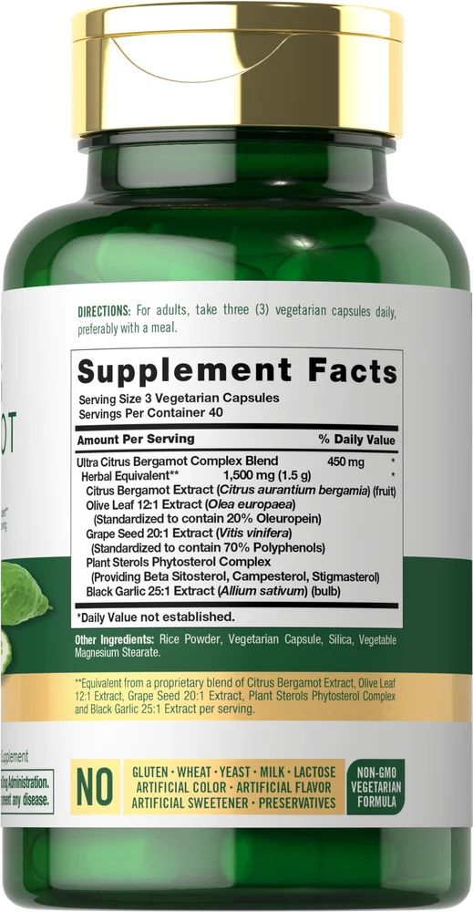 Citrus Bergamot | 120 Capsules - Image 2