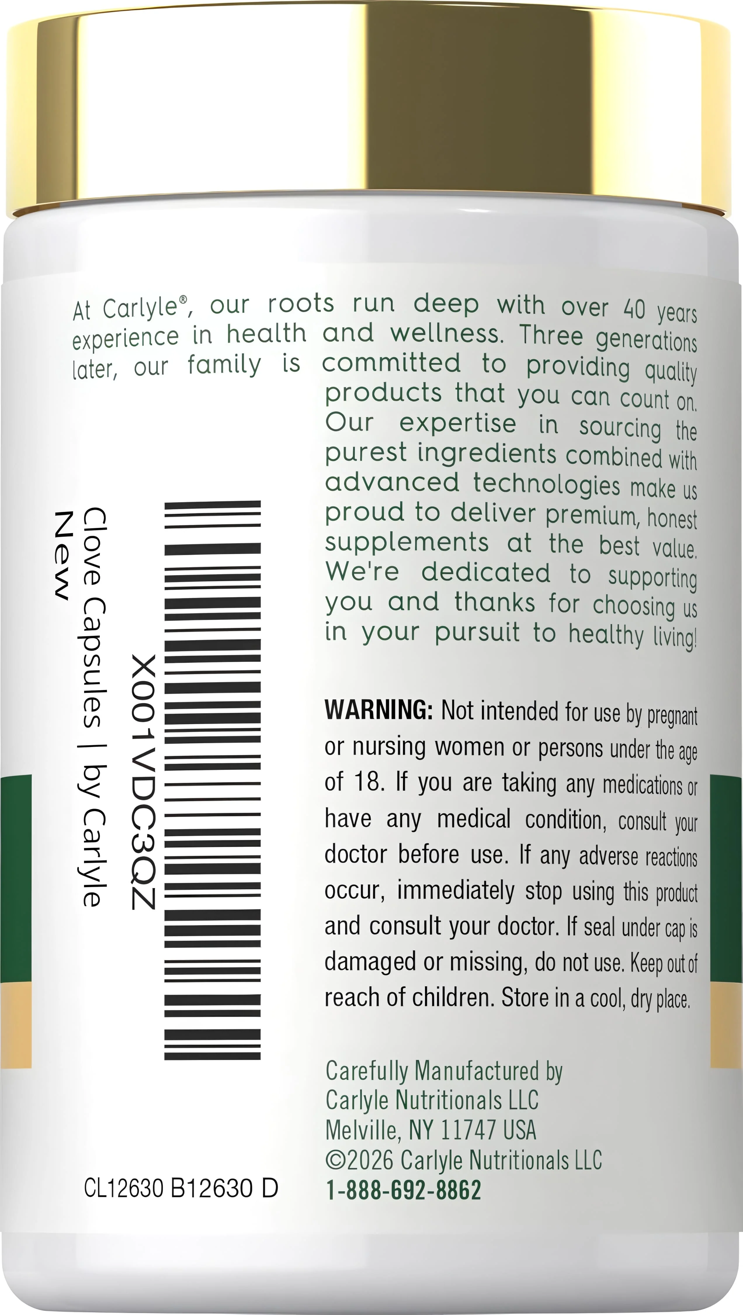 Cloves Supplement | 100 Capsules - Image 3