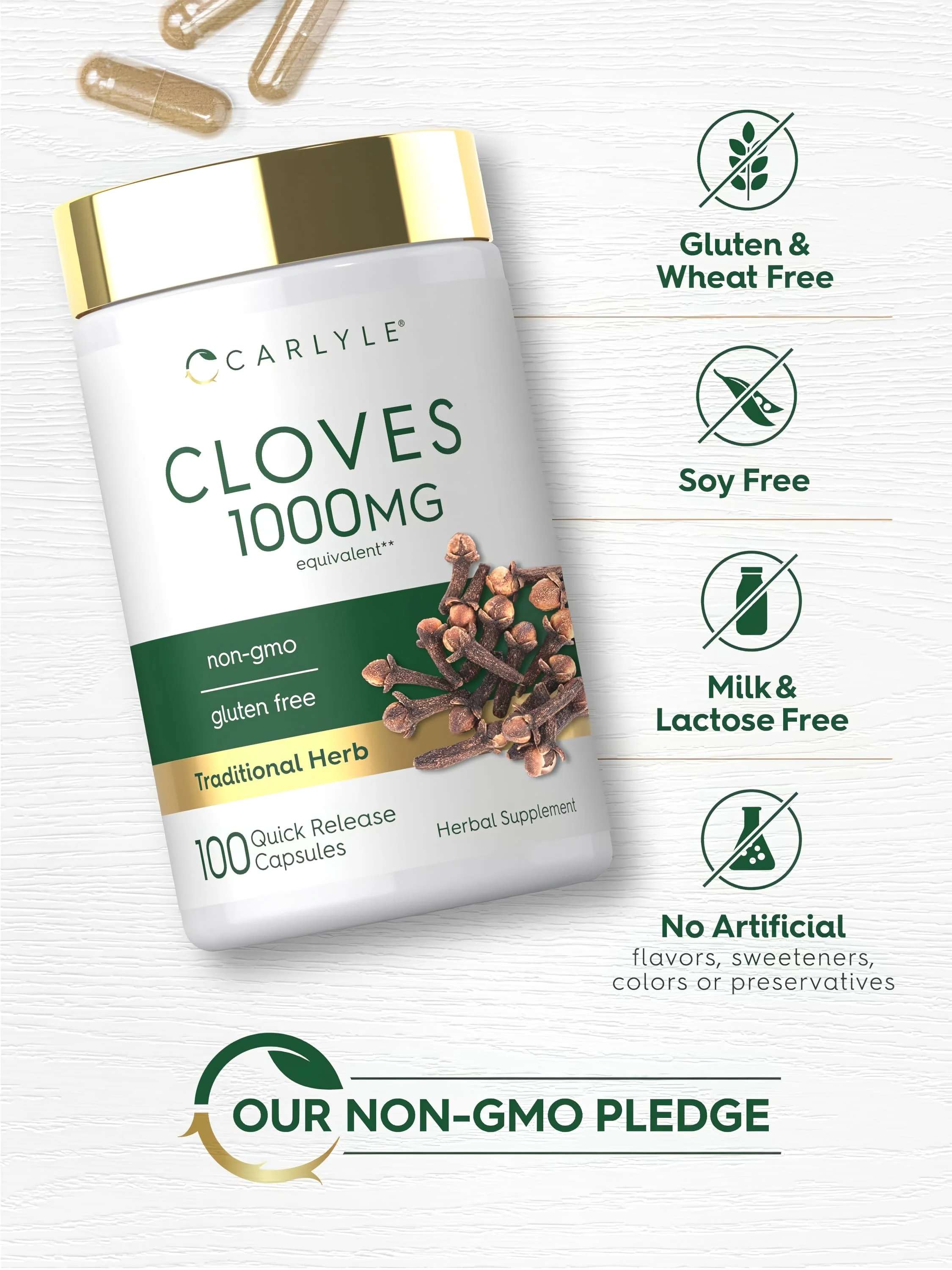 Cloves Supplement | 100 Capsules - Image 5