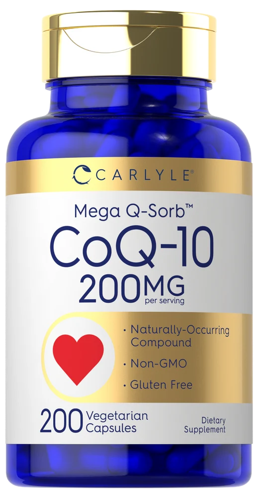 Co Q10 200mg per serving | 200 Capsules