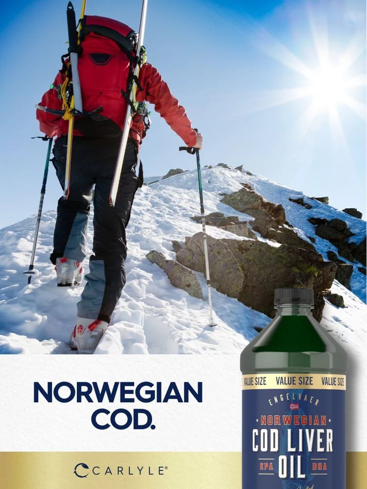 Cod Liver Oil Norwegian | 48oz Liquid (Pack of 3) - Image 6