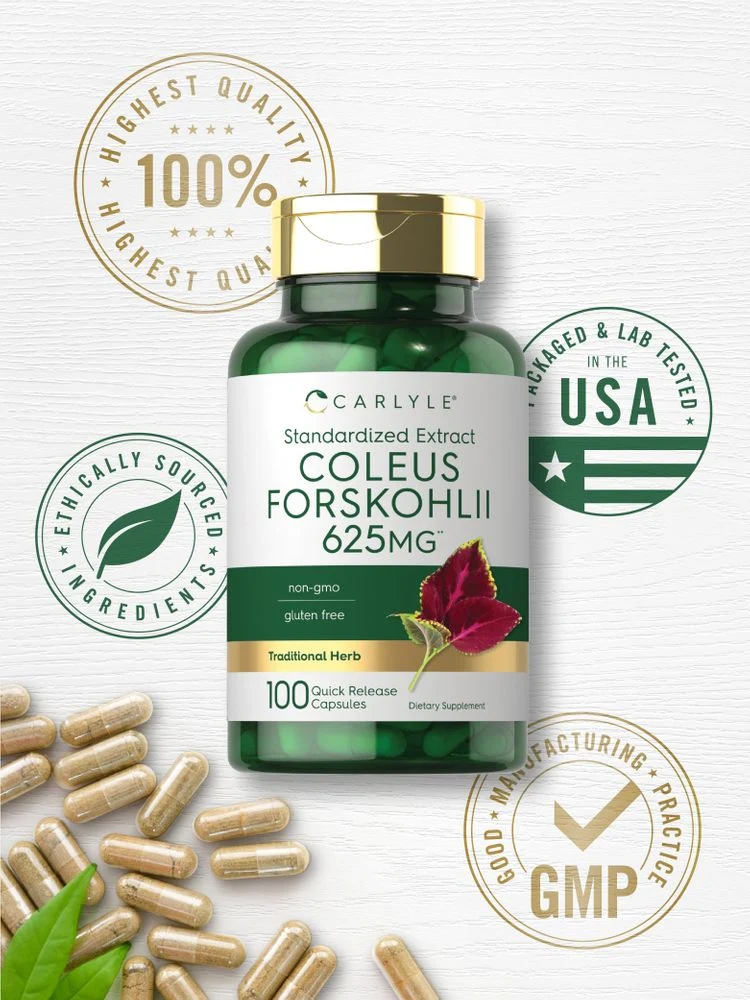 Coleus Forskohlii | 100 Capsules - Image 5
