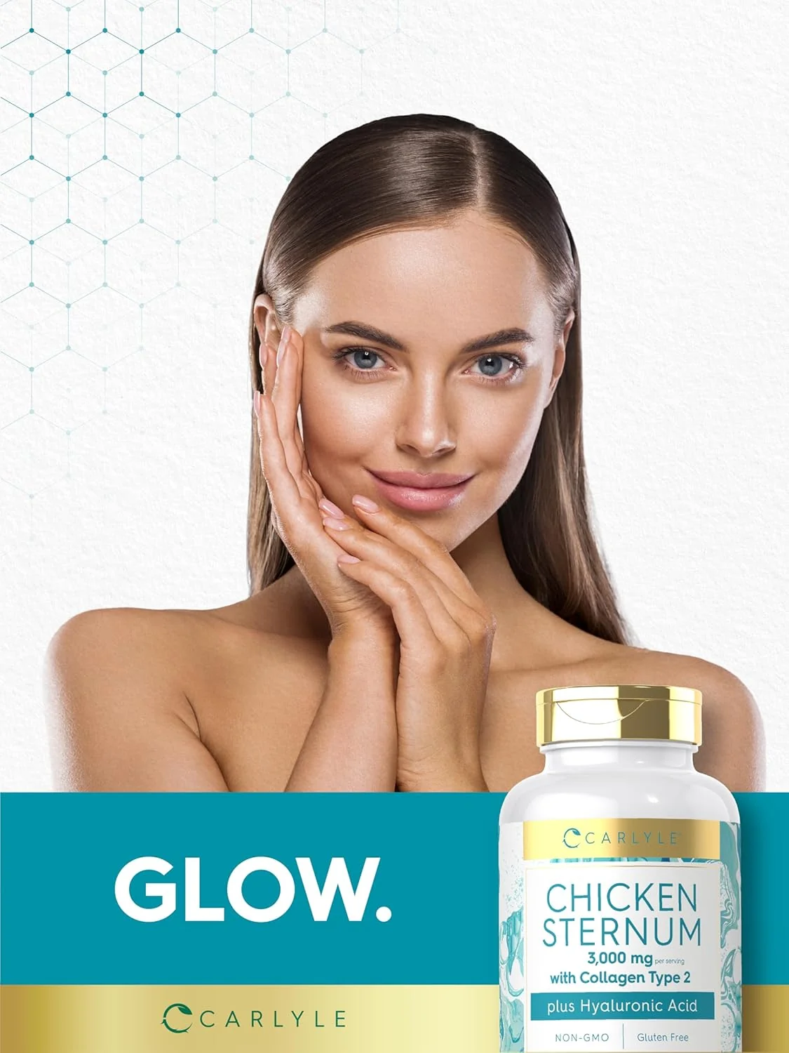 Collagen Chicken Sternum Cartilage 3000mg per serving | 120 Capsules - Image 6