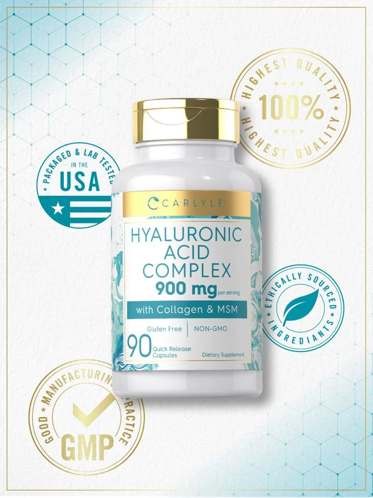 Collagen with Hyaluronic Acid 900mg per serving | 90 Capsules - Image 5
